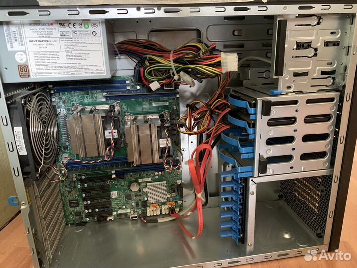 Сервер Supermicro x10drl-i Xeon 5-2620v3