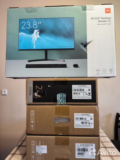 Новый Монитор для компьютера 24 дюйма