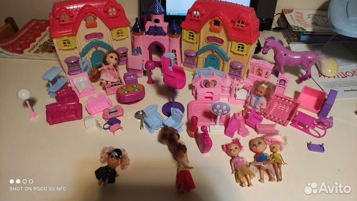 Кукольная мебель, кухня, бытовые приборы