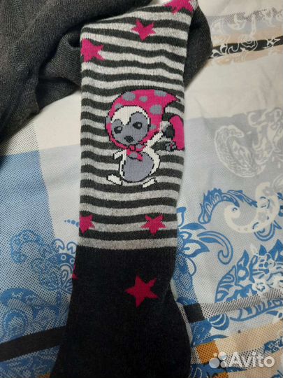 Колготки махровые 116-122