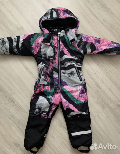 Зимний комбинезон для девочки 98