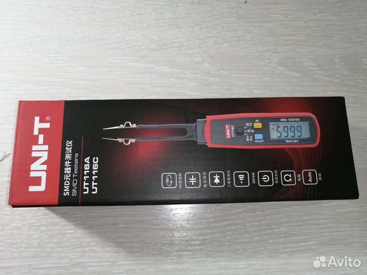 Тестер SMD элементов UNI-T UT116C