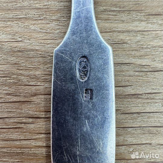 Столовые ложки. Серебро 84 пробы. Сазиков