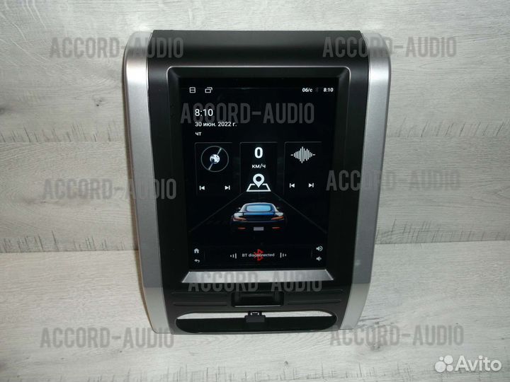 Магнитола Nissan X-Trail T31 Android в стиле Tesla