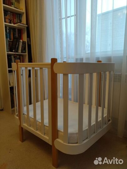 Детская кровать happy baby mommy lux