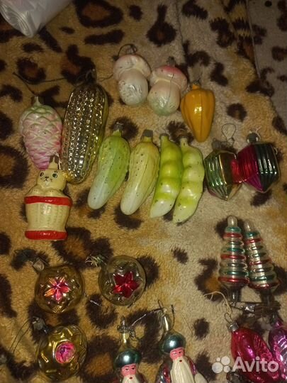 Елочные игрушки СССР