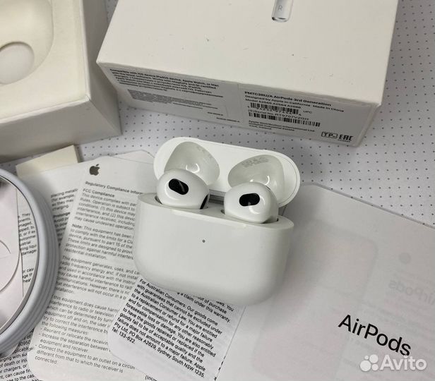 Airpods 3 Premium + Чехол в подарок