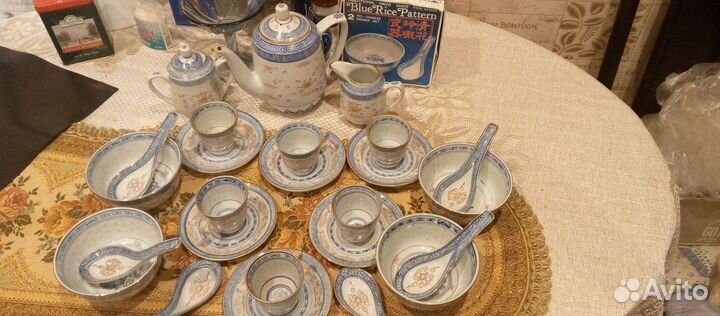 Сервиз,пиалы рисовый фарфор Китай