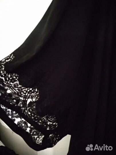 Абая Накидка Новая с Ажурными руками