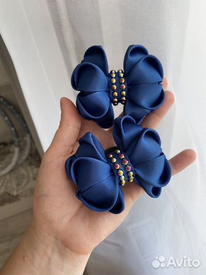 Школьные бантики ручной работы