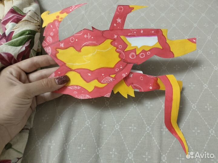 Бумажные драконы на руку