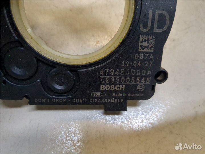 Датчик угла поворота Nissan Qashqai, 2012