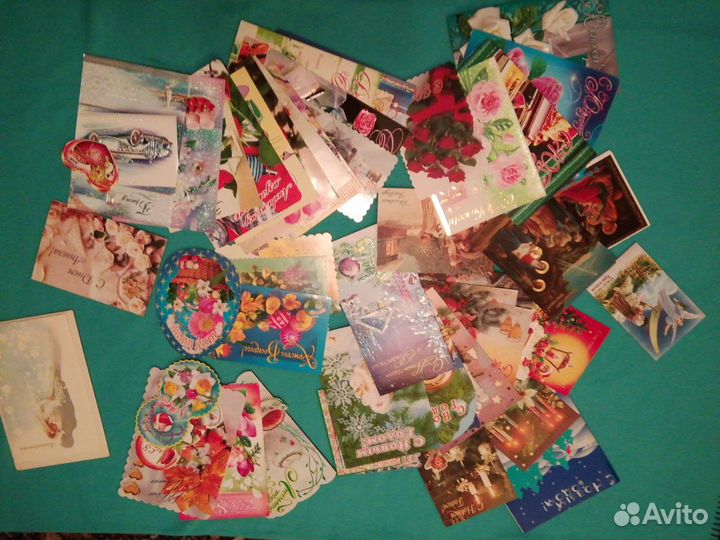 Поздравительные открытки/чистые