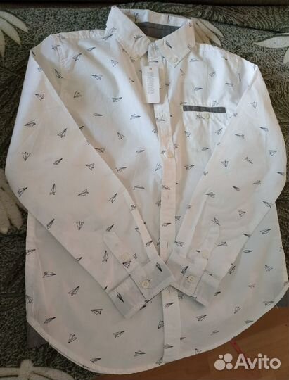 Рубашка сорочка для мальчика 122 134