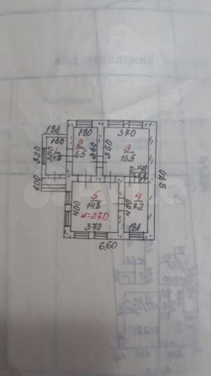 Дом 46,6 м² на участке 15 сот.