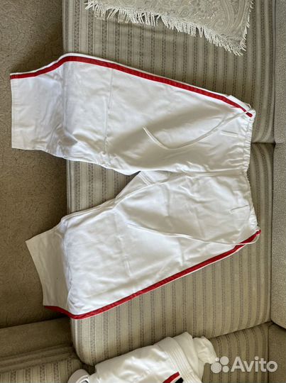 Новое Кимоно доги с белым поясом 190