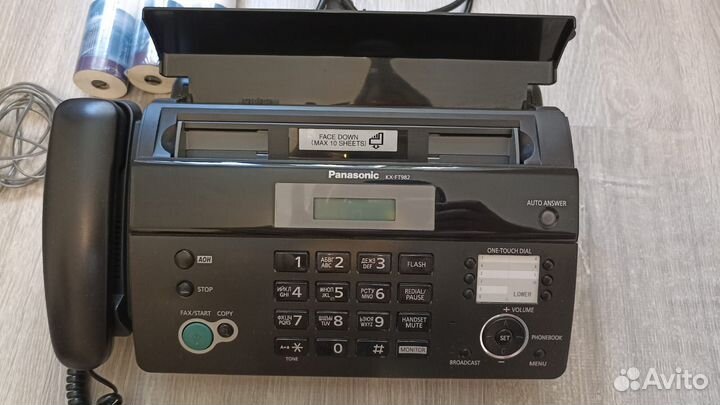 Телефон-факс Panasonic KX-FT982RU