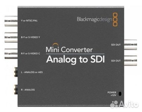 Mini Converter - Analog to SDI 2 Blackmagic convma