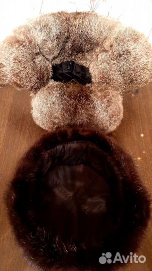 Шапка-ушанка кролик,Формовка из норки