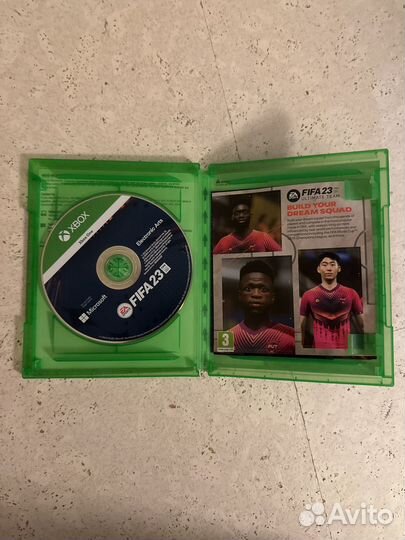 Fifa 23 на xbox one диск