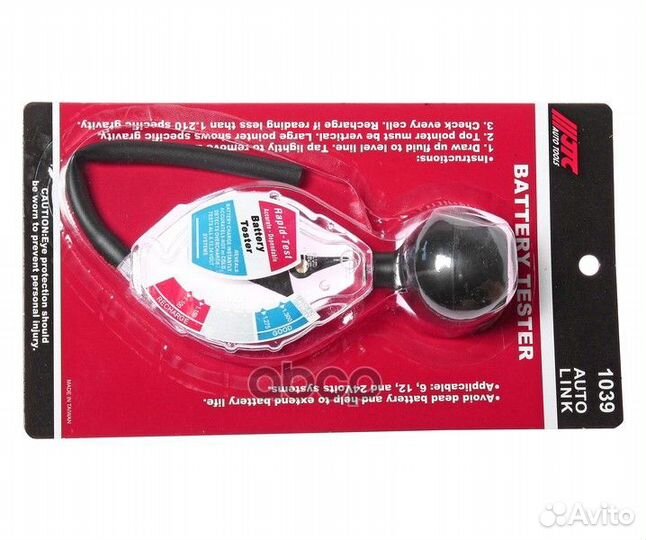 Тестер плотности электролита (ареометр) JTC /1