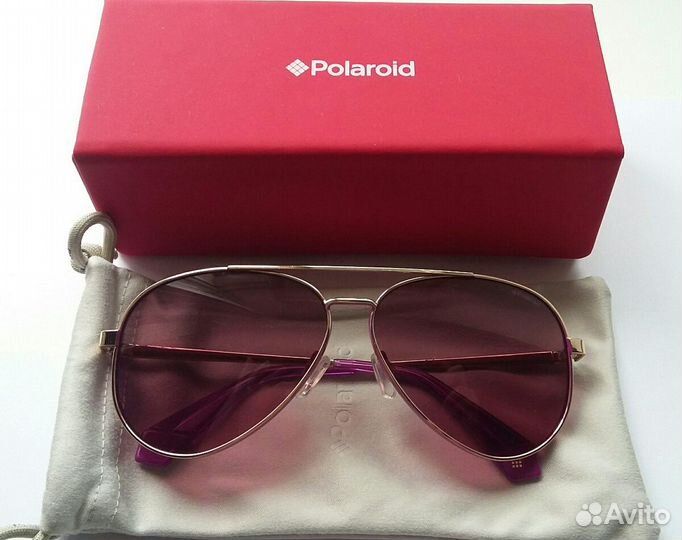 Очки солнцезащитные Polaroid, женские, новые