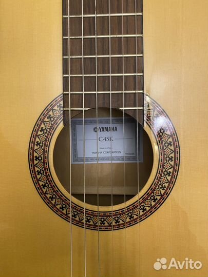 Классическая гитара Yamaha C45K