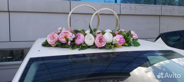 Свадебные украшения на авто, кортеж(прокат)