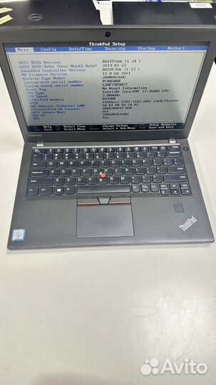 Lenovo thinkpad X270/i7/8gb/256SSD