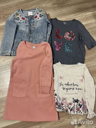 Пакет одежды для девочки 116 122