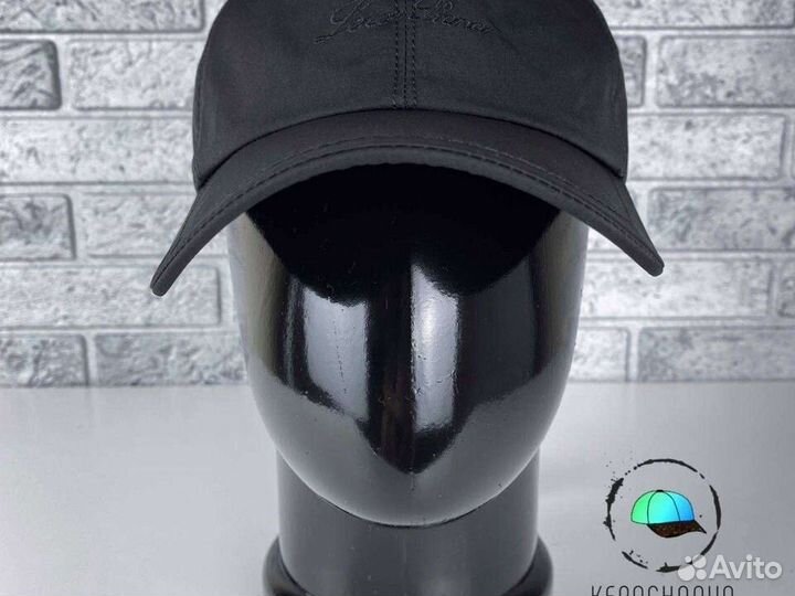 Кепка Loro Piana Premium Чёрная