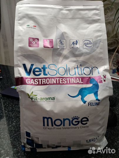 Сухой корм для кошек Monge Gastrointestinal