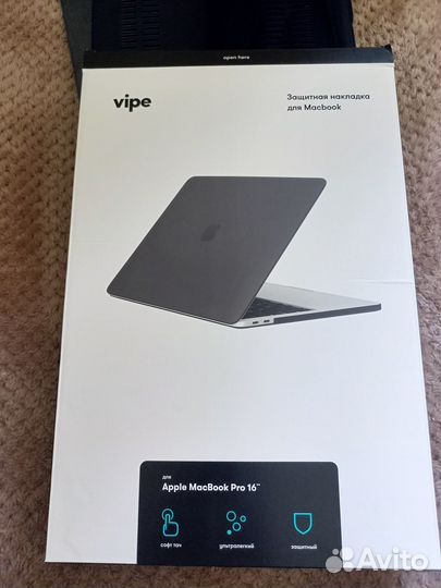 Чехол Vipe MacBook Pro 16 синий
