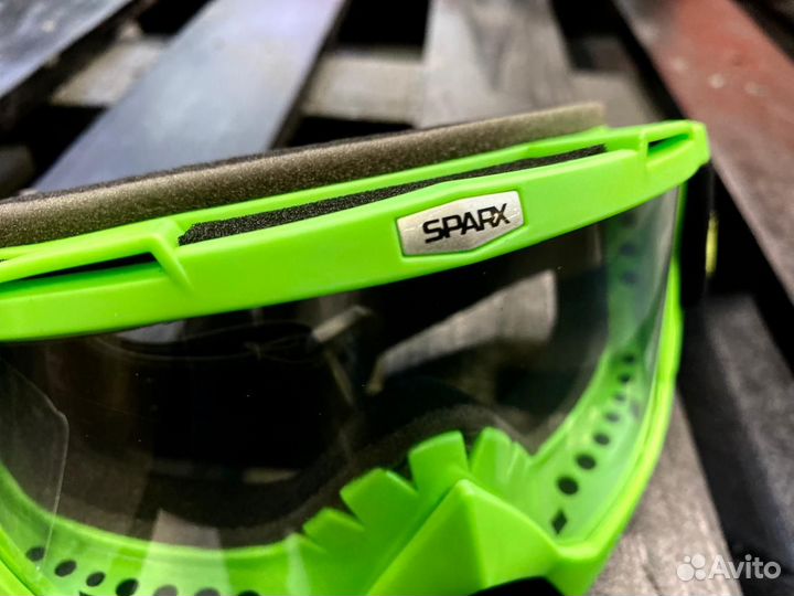 Очки Sparx Flash Black Green