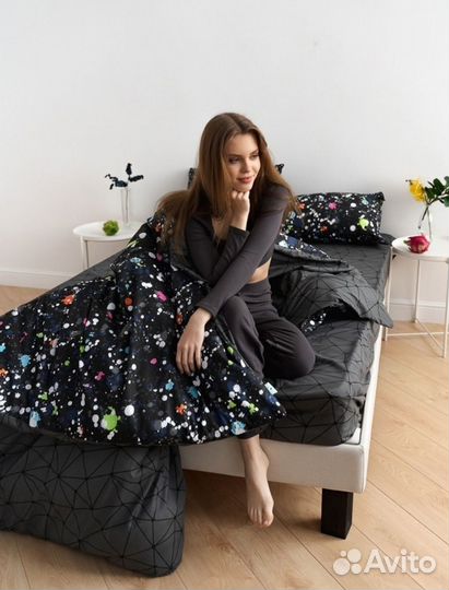 Комплект постельного белья Uniqcute, 2-x спальный