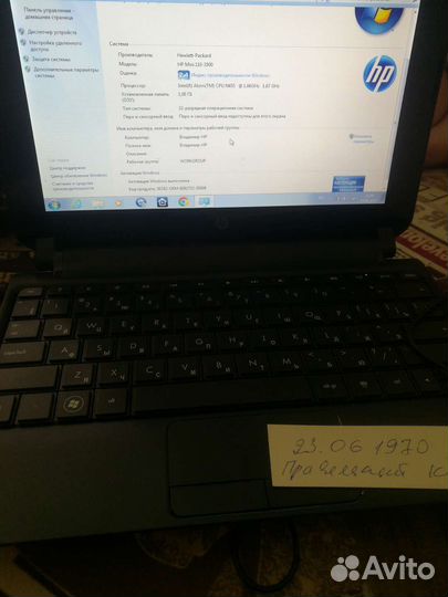 Нетбук HP Mini