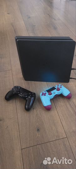 Sony playstation 4 slim 1tb 2 джойстика