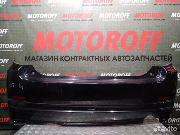 Бампер задний Румион NZE151 темный губа (все А473