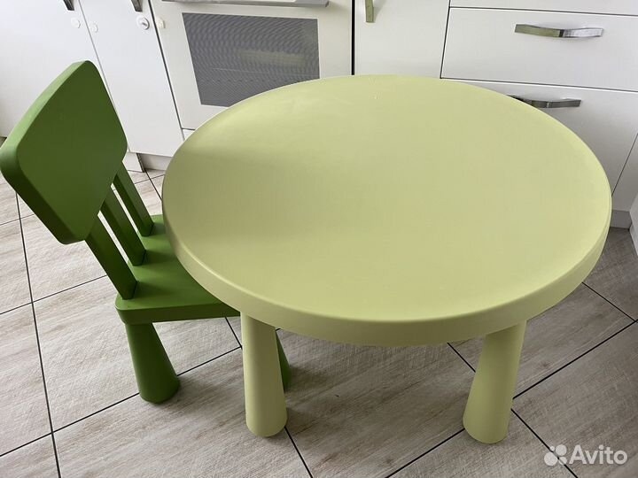 Детский стол и стул mammut