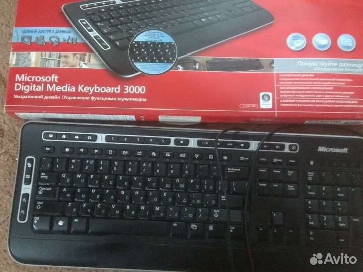 Мембранная клавиатура Microsoft