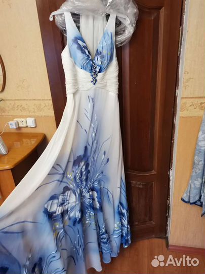 Вечернее платье 46 размера длинная