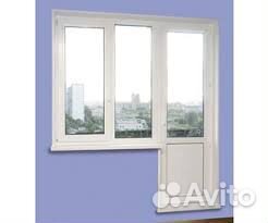 Балконный блок с открывающимся окном