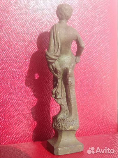 Бронзовая статуэтка - печать XlX в