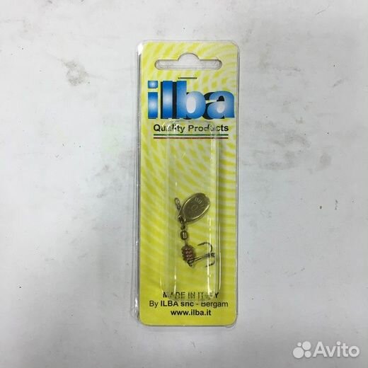 Блесна ilba Tondo f/d/s №0 (2г) Gold-Black