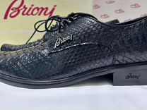 Мужские туфли из натуральной кожи питона Brioni