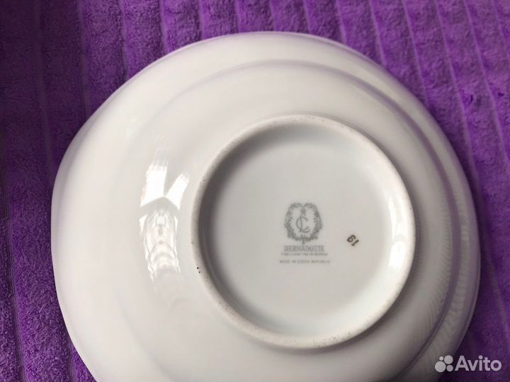 Салатники Чехия фарфор новые