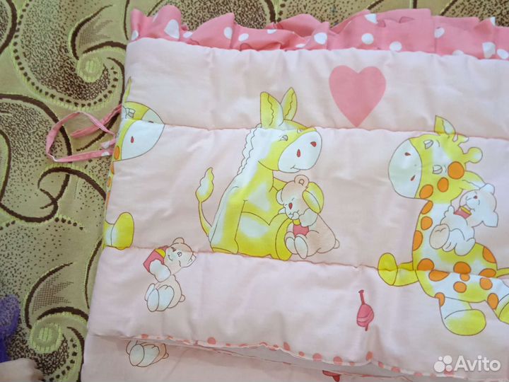 Бортики для кровати