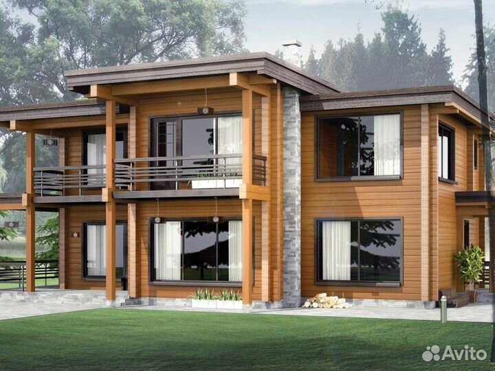 Строительство домов из бруса под ключ