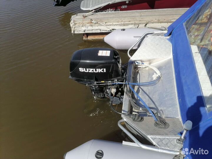 Вятбот моторная алюминиевая лодка, катер