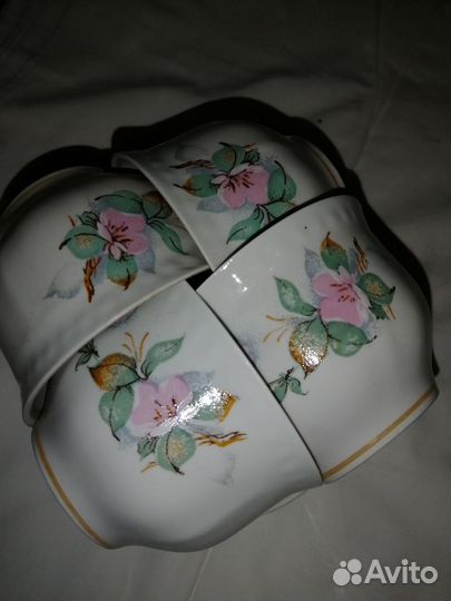 Фарфор СССР, чайный набор